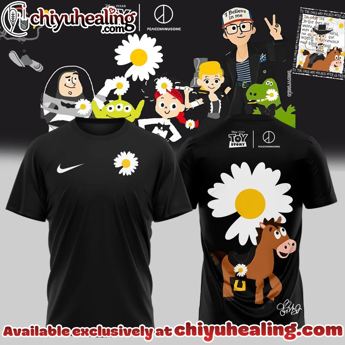 G-Dragon PEACEMINUSONE x TOY STORY T-Shirt & Hoodie (Style 6)