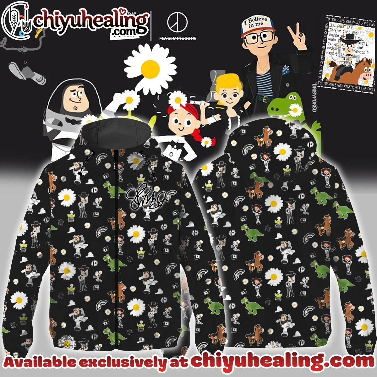 G-Dragon PEACEMINUSONE x TOY STORY Windbreaker - Part 1