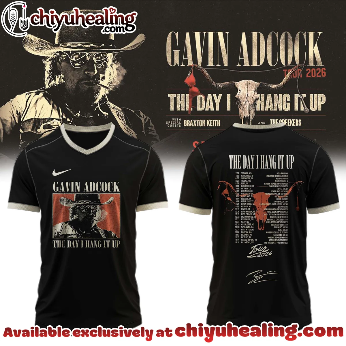 Gavin Adcock The Day I Hang It Up Tour Signature Jersey [Drop 4]