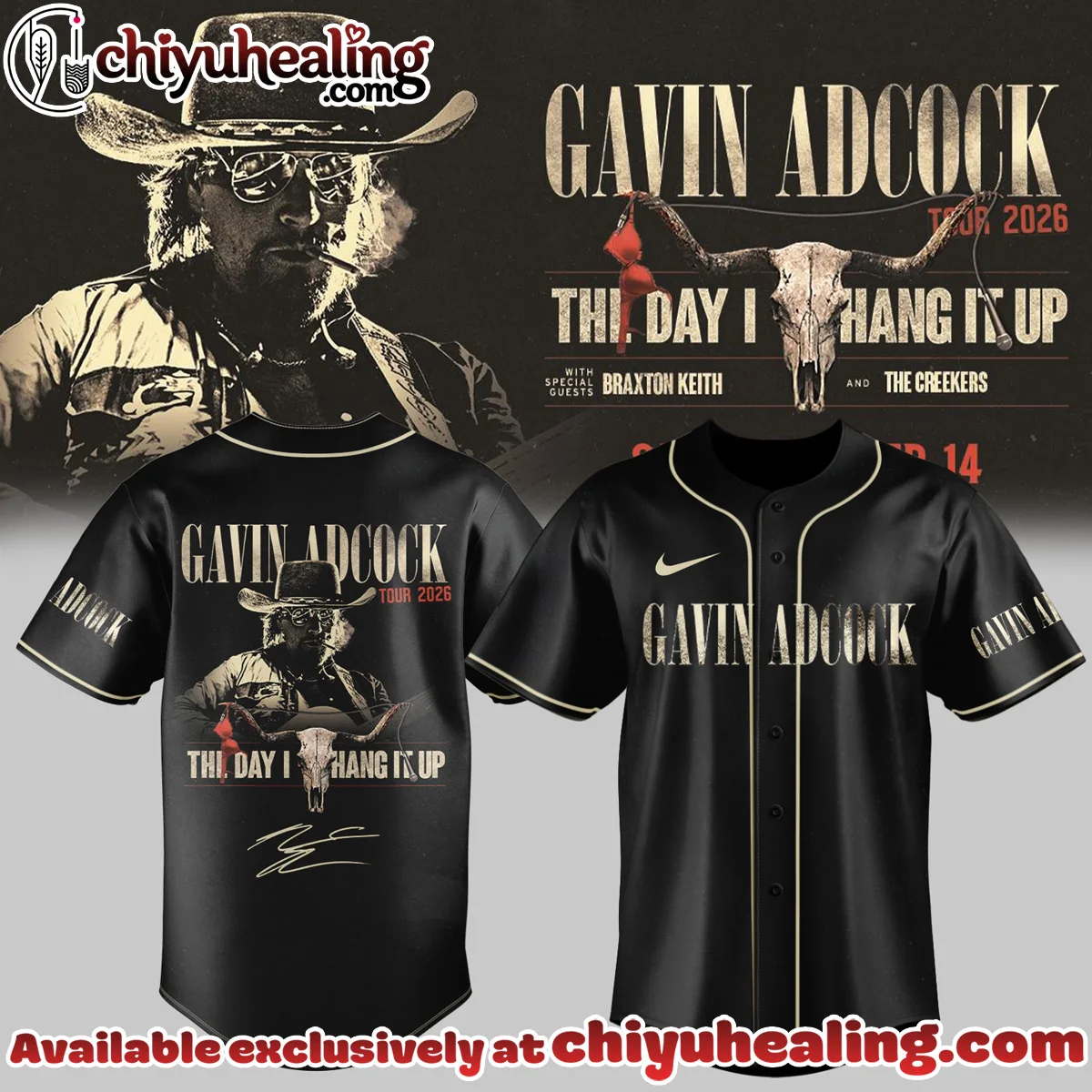 Gavin Adcock The Day I Hang It Up Tour Signature Jersey - Part 20