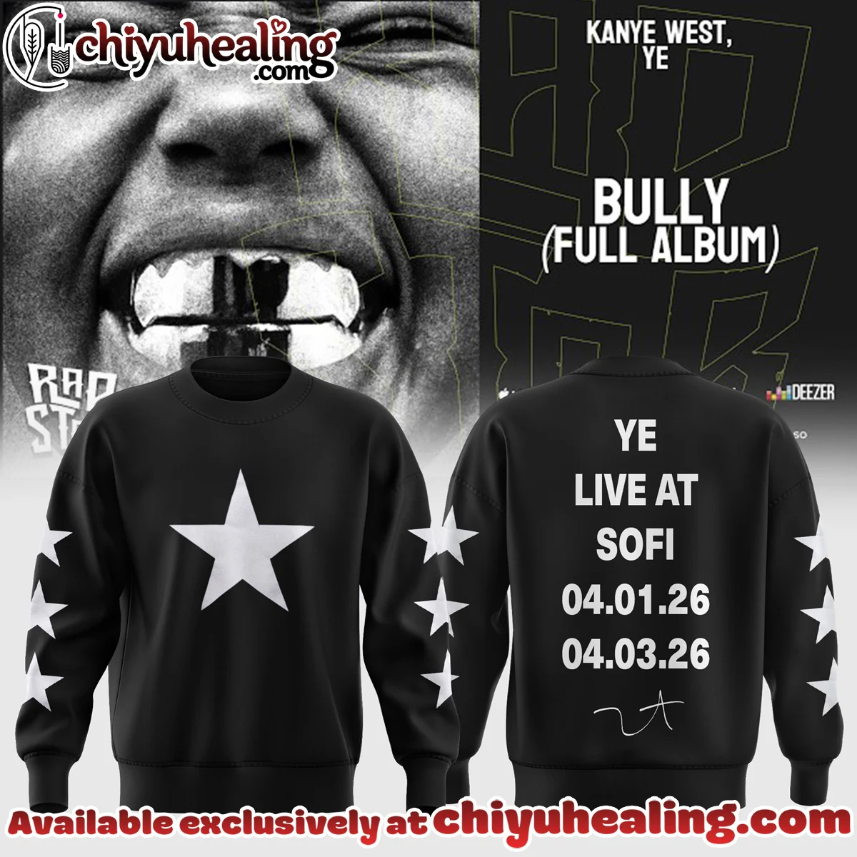 Kanye West Ye Live Concert Tour Shirt & Hoodie [Drop 5]