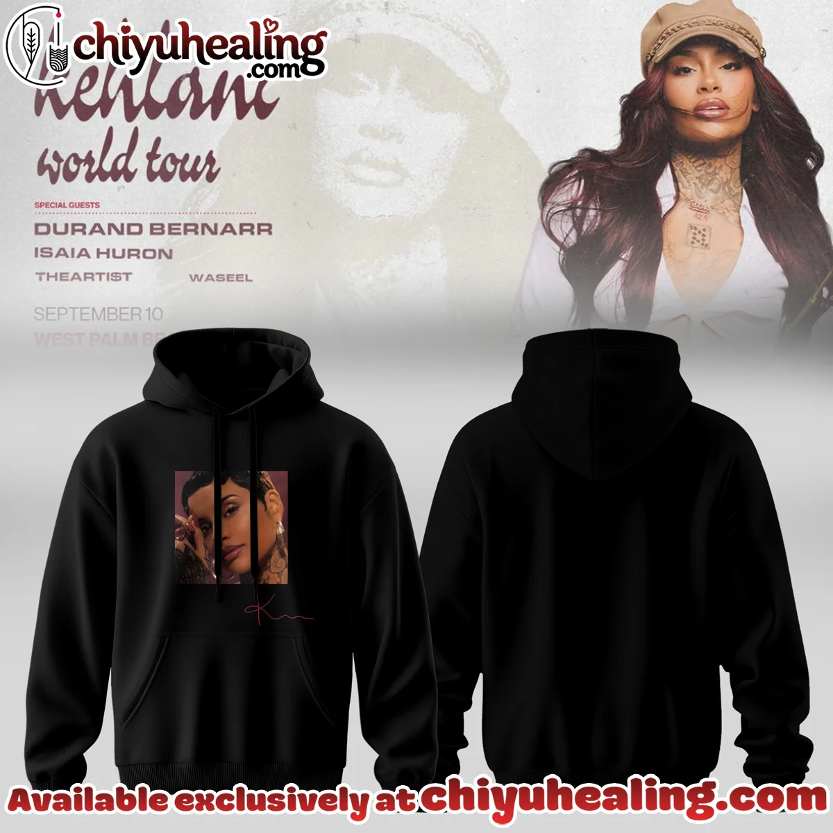 Kehlani World Tour Shirt & Hoodie [Batch 5]