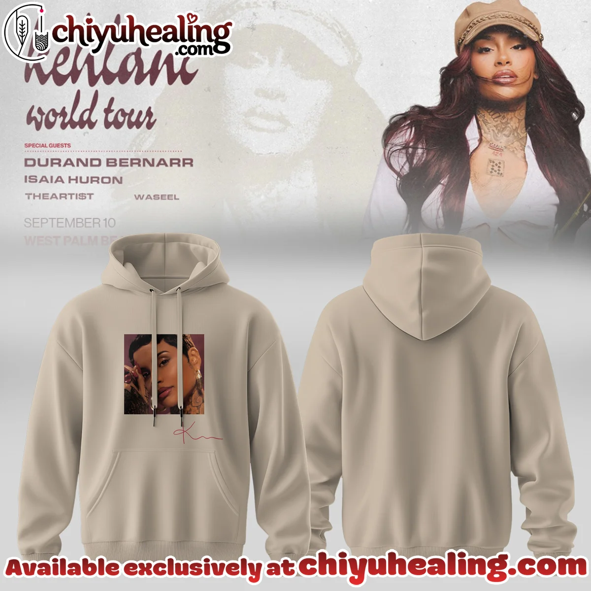 Kehlani World Tour Shirt & Hoodie - Variant 3