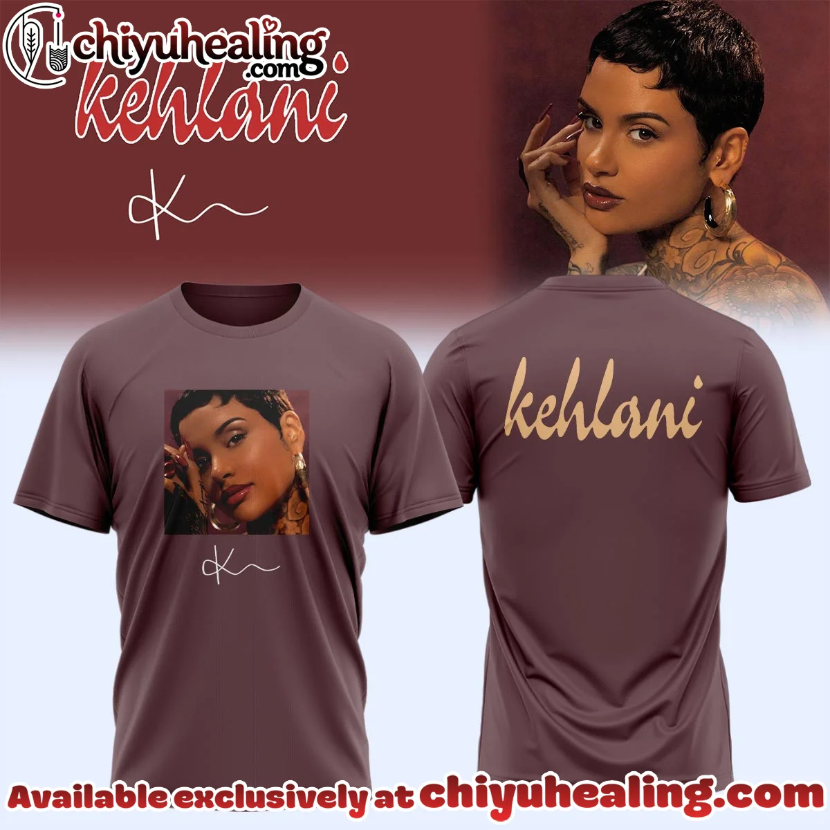 KEHLANI World Tour Signature T-Shirt & Hoodie - Series 16