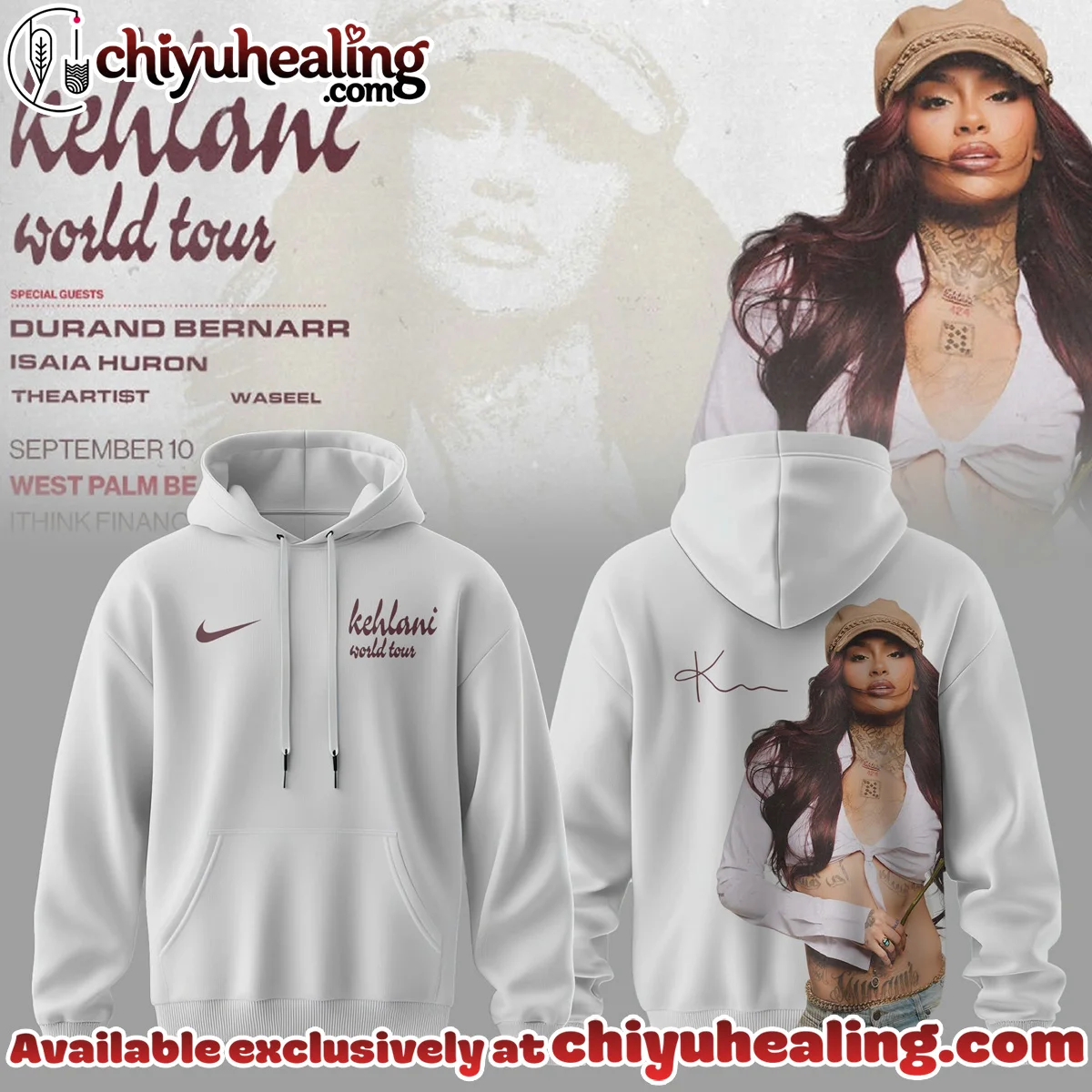 KEHLANI World Tour Signature T-Shirt & Hoodie - Variant 8