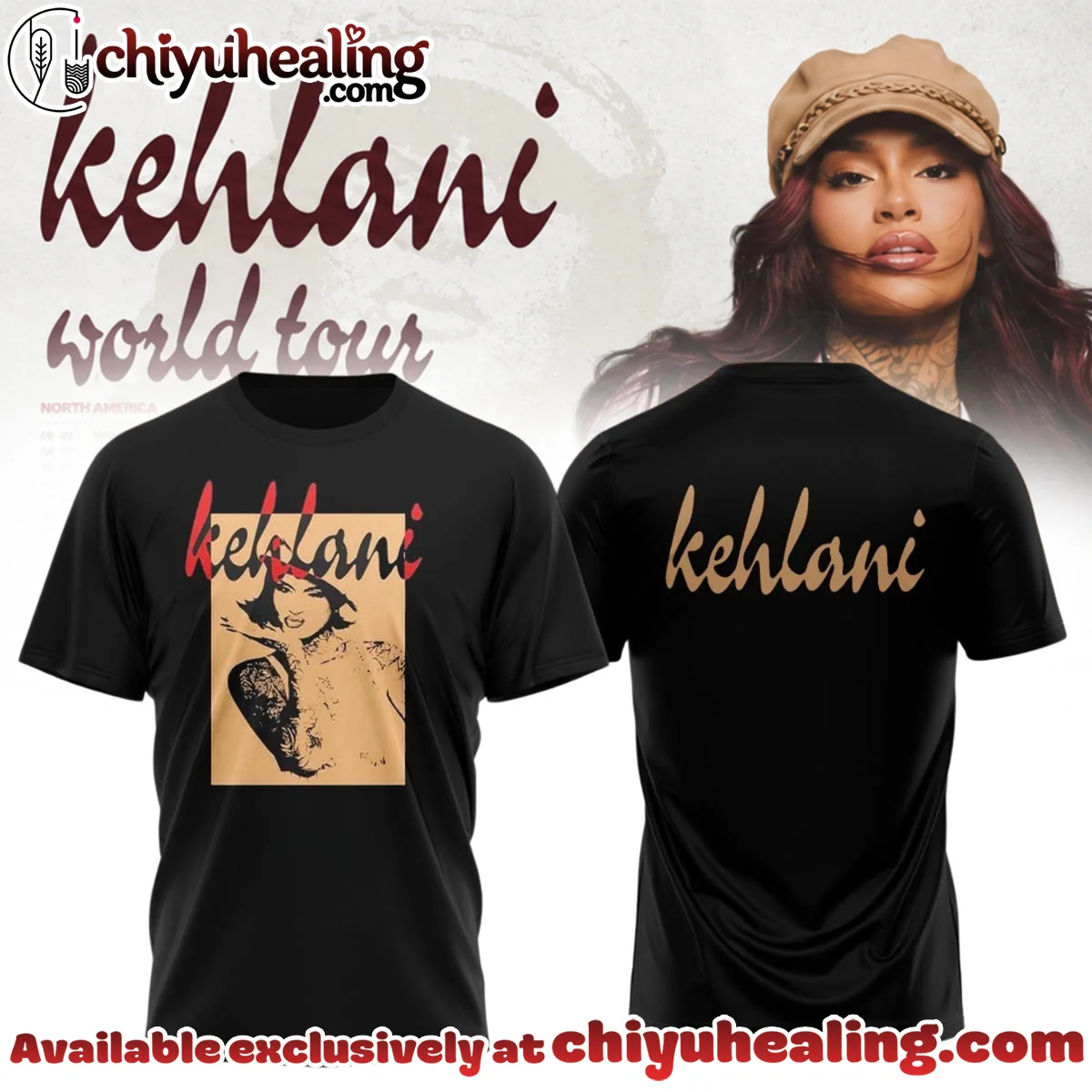 Kehlani World Tour T-Shirt & Hoodie - Variant 3