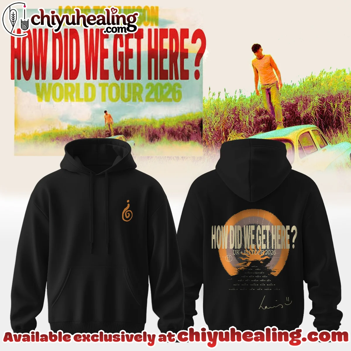 Louis Tomlinson How Did We Get Here Tour Shirt & Hoodie [Batch 1]