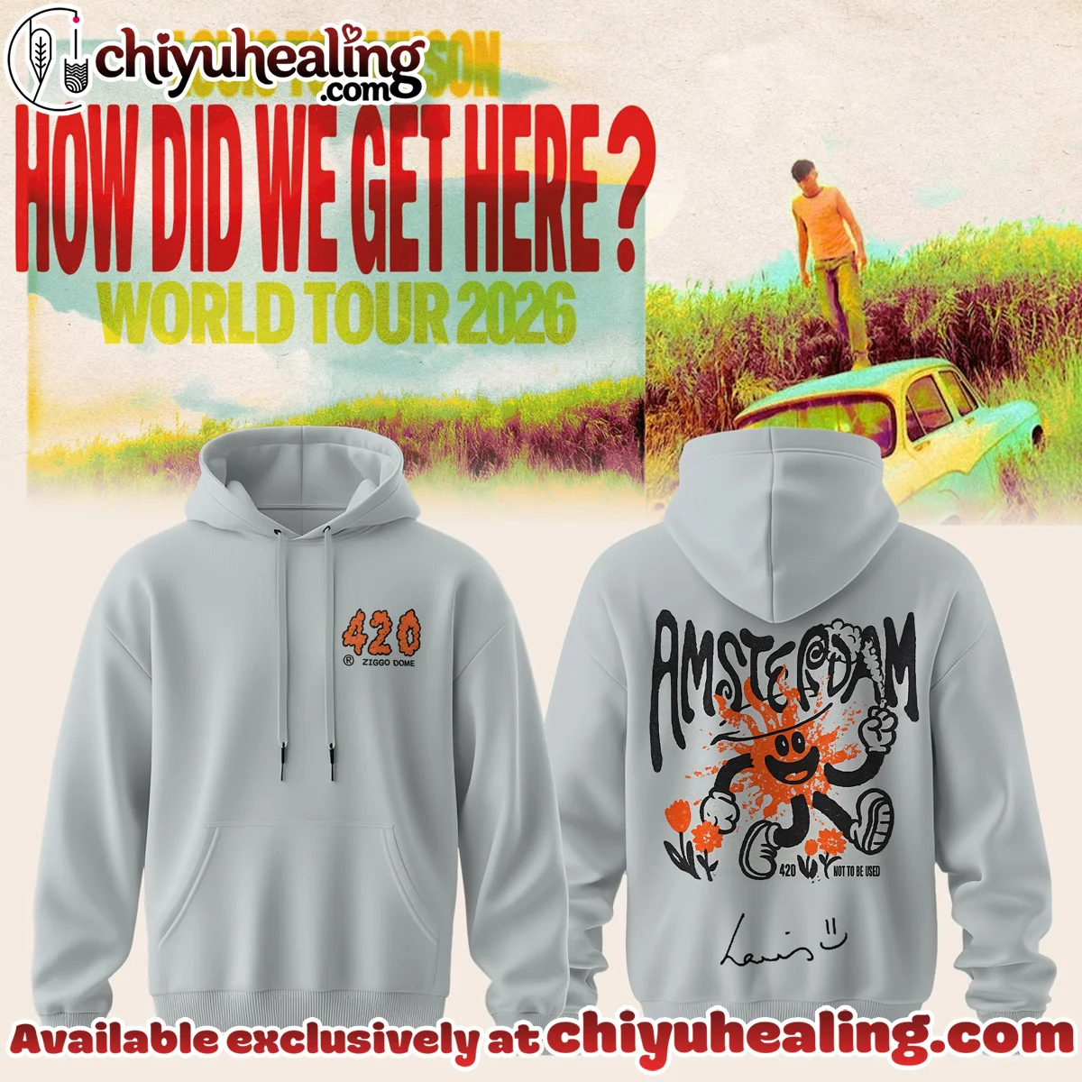 Louis Tomlinson How Did We Get Here Tour Shirt & Hoodie (Design 4)