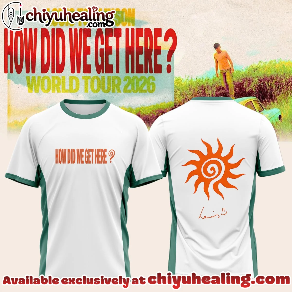 Louis Tomlinson How Did We Get Here Tour Shirt & Hoodie - Series 4