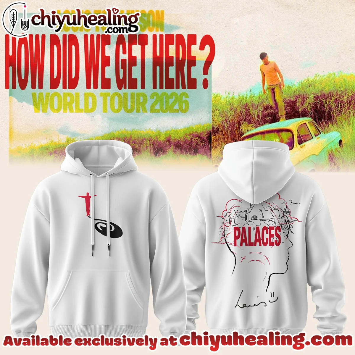 Louis Tomlinson How Did We Get Here Tour Shirt & Hoodie - Variant 5