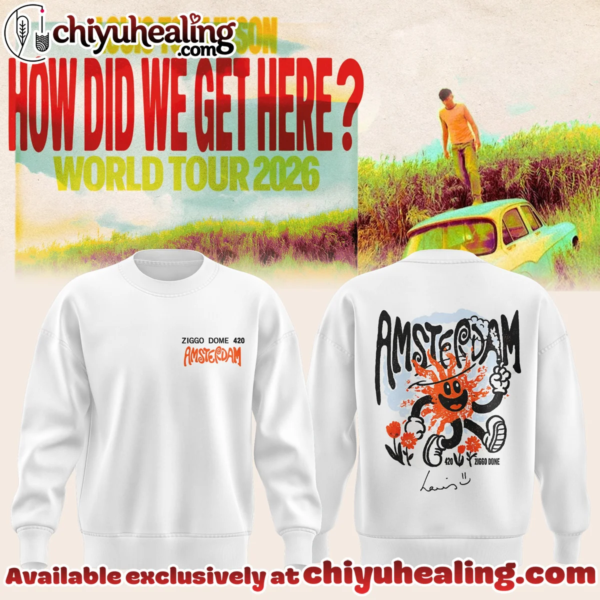 Louis Tomlinson How Did We Get Here Tour Shirt & Hoodie - Variant 7