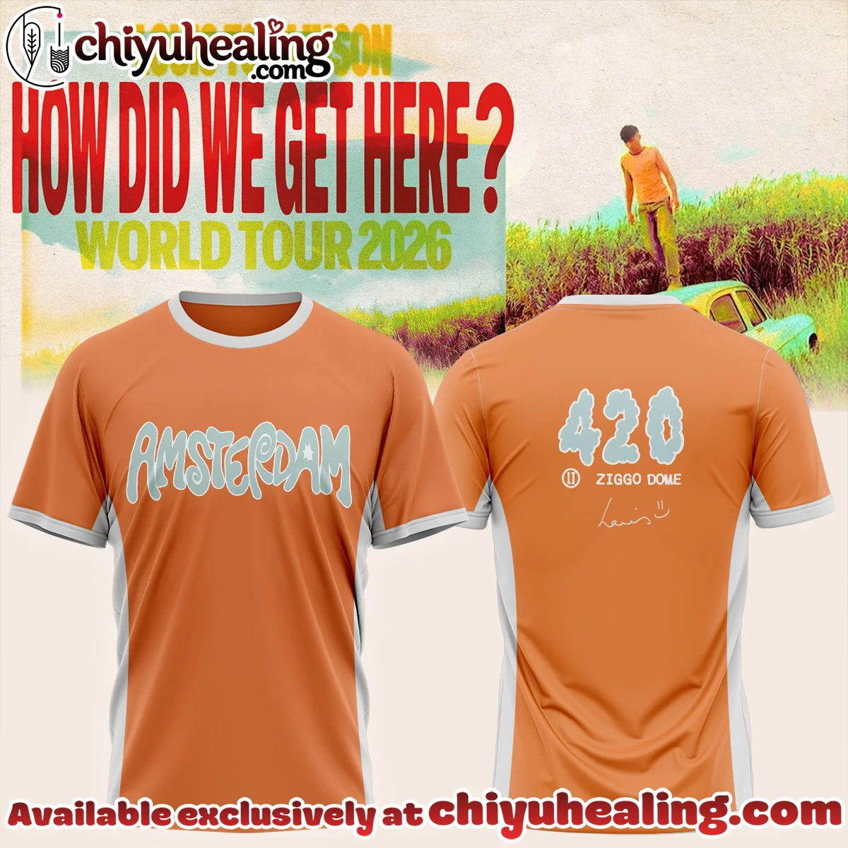 Louis Tomlinson How Did We Get Here Tour T-Shirt & Hoodie (Release 9)