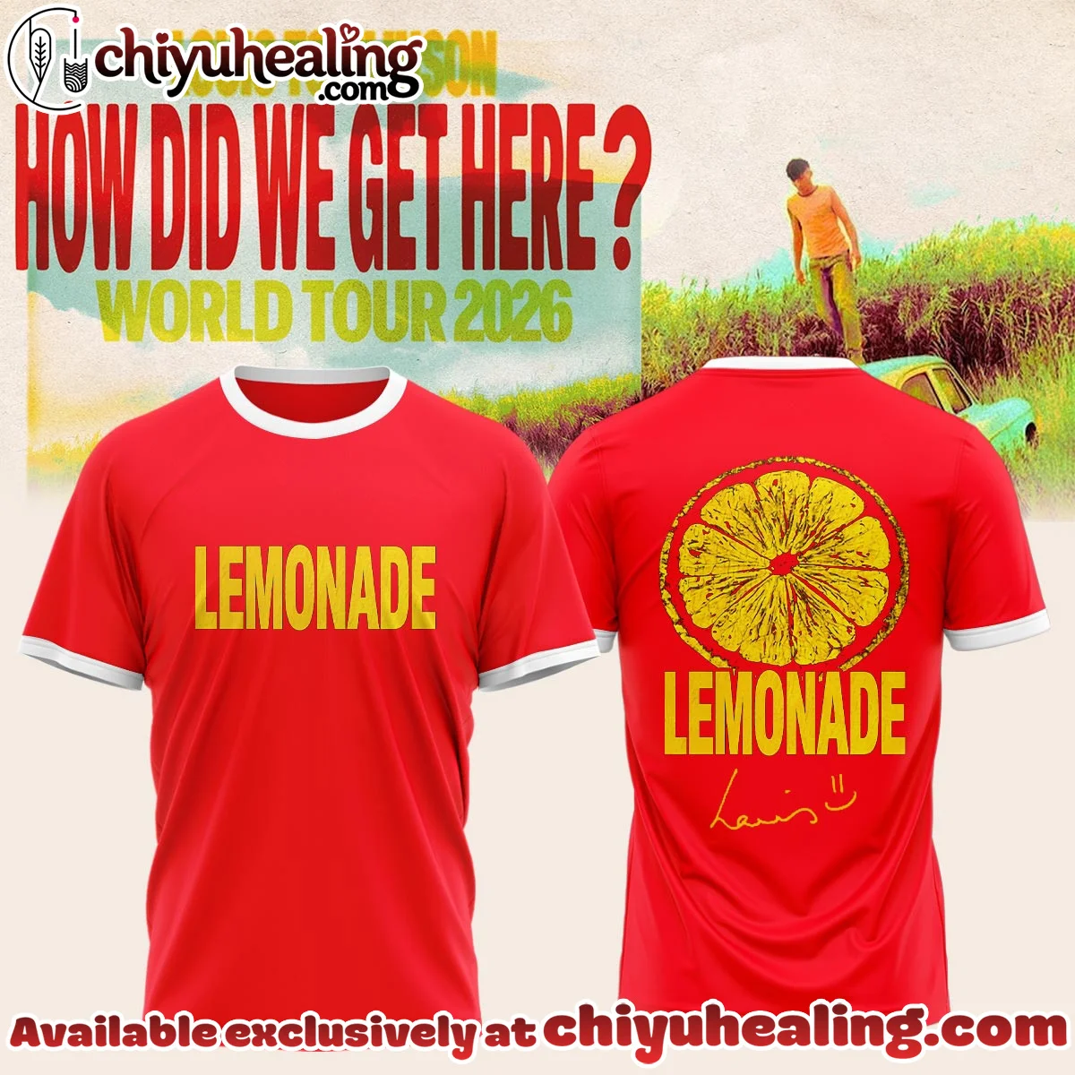 Louis Tomlinson How Did We Get Here Tour T-Shirt & Hoodie - Series 8