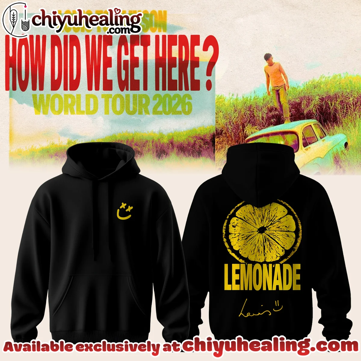 Louis Tomlinson How Did We Get Here Tour T-Shirt & Hoodie (Style 6)
