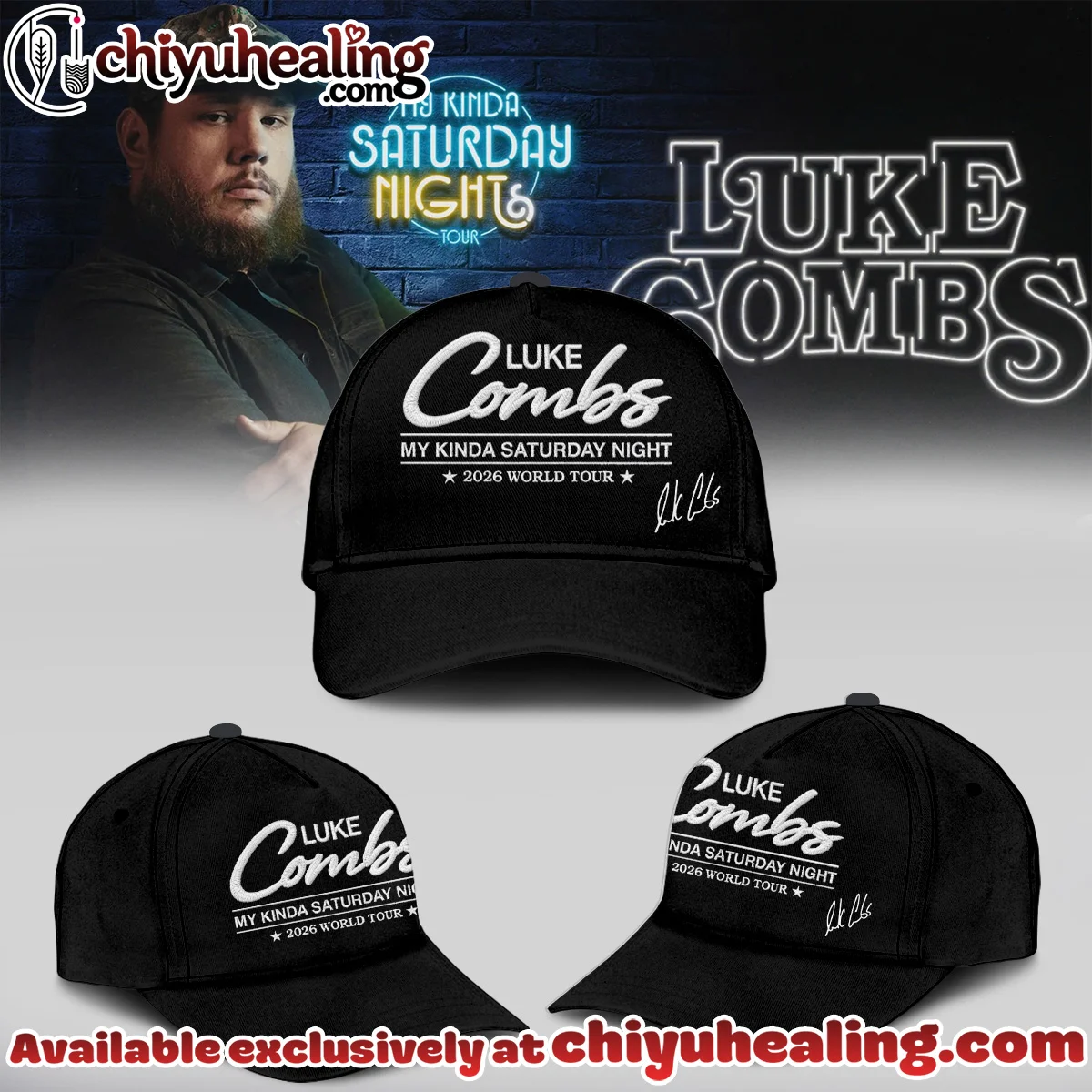 Luke Combs My Kinda Saturday Night Tour T-Shirt & Hoodie - Series 26 Luke Combs My Kinda Saturday Night Tour T-Shirt & Hoodie - Series 26