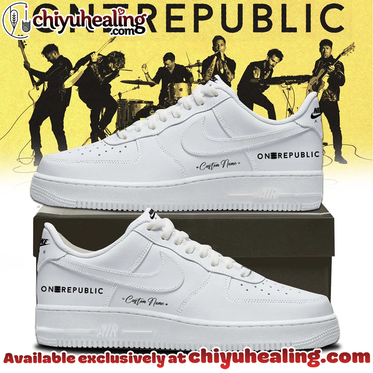 OneRepublic Custom Air Force 1 & Jordan 1 Shoes - Variant 22