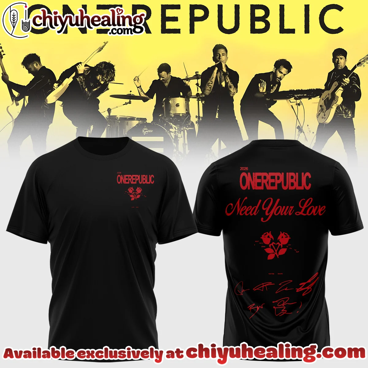 OneRepublic T-Shirt & Hoodie [Batch 21]