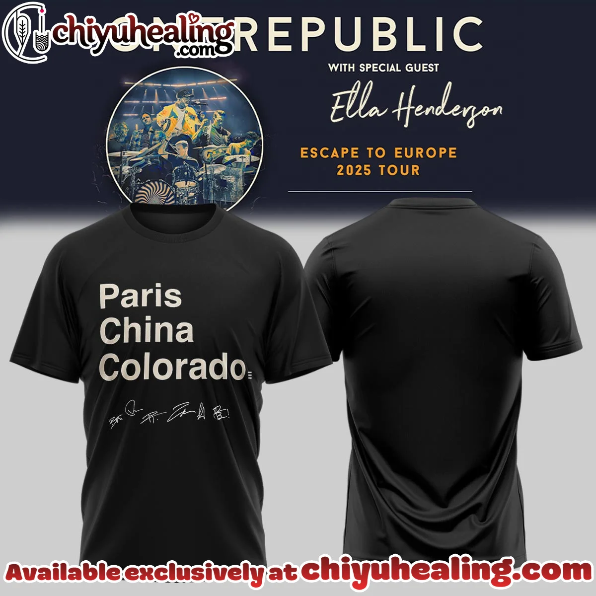 OneRepublic T-Shirt & Hoodie - Series 16
