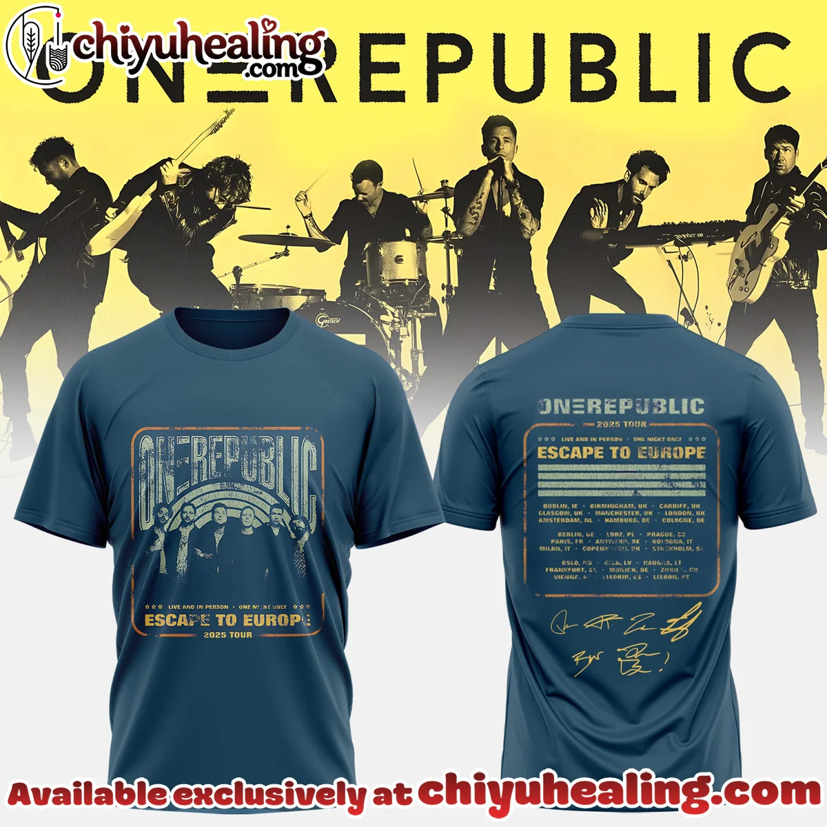 OneRepublic T-Shirt & Hoodie - Series 26
