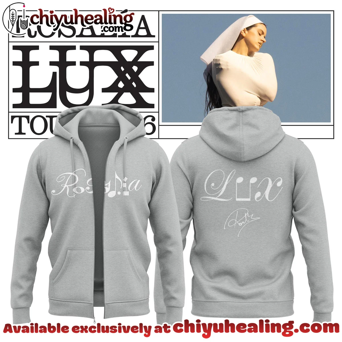 Rosalía LUX Tour Shirt & Hoodie (Design 27)