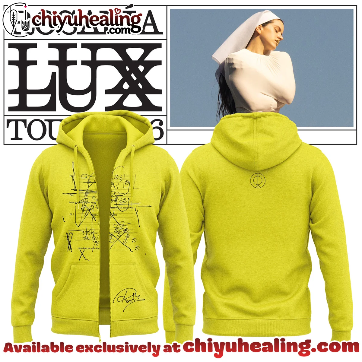 Rosalía LUX Tour Shirt & Hoodie (Design 31)