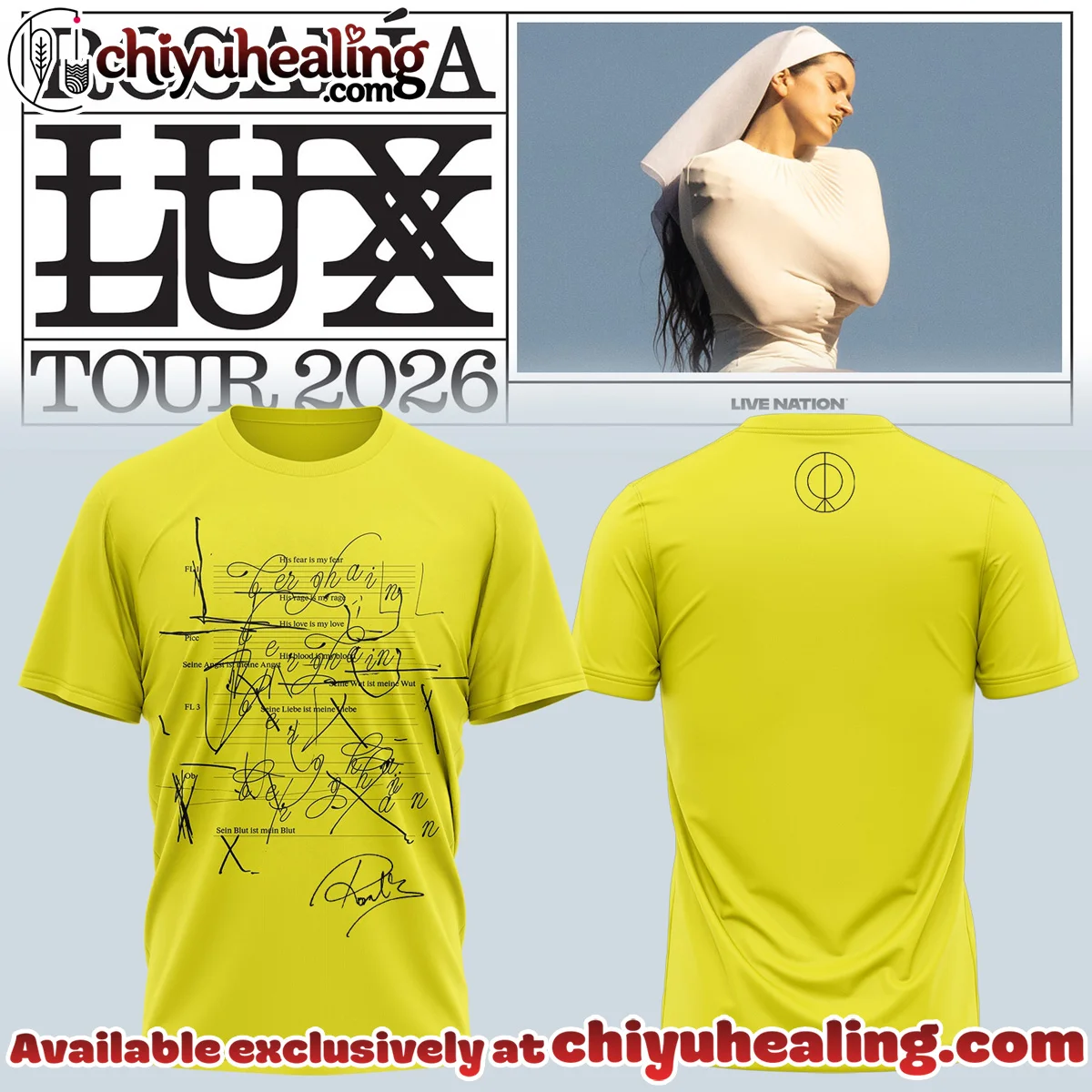 Rosalía LUX Tour Shirt & Hoodie - Part 26
