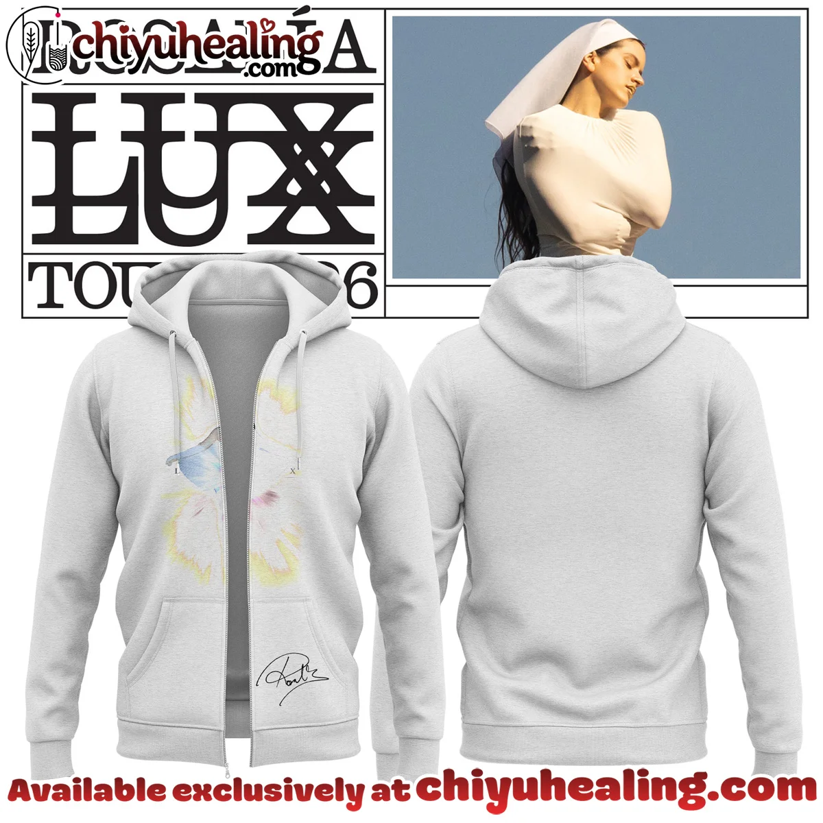 Rosalía LUX Tour Shirt & Hoodie - Series 29