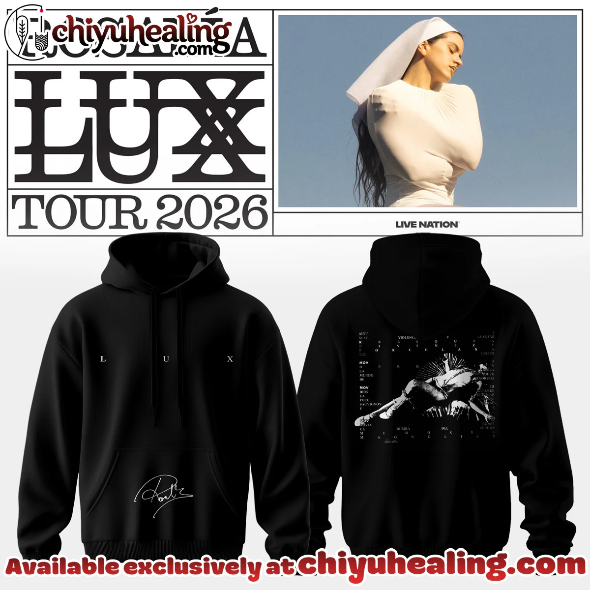 Rosalía LUX Tour Shirt & Hoodie - Variant 5