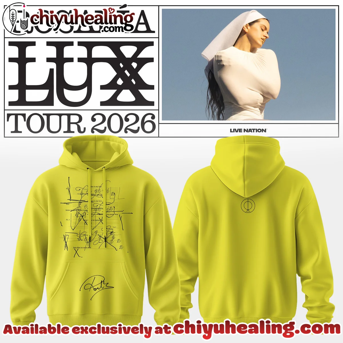 Rosalía LUX Tour T-Shirt & Hoodie [Batch 1]