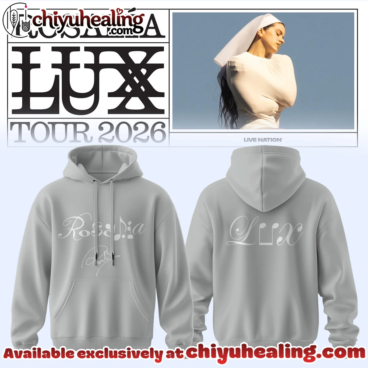 Rosalía LUX Tour T-Shirt & Hoodie [Batch 6]