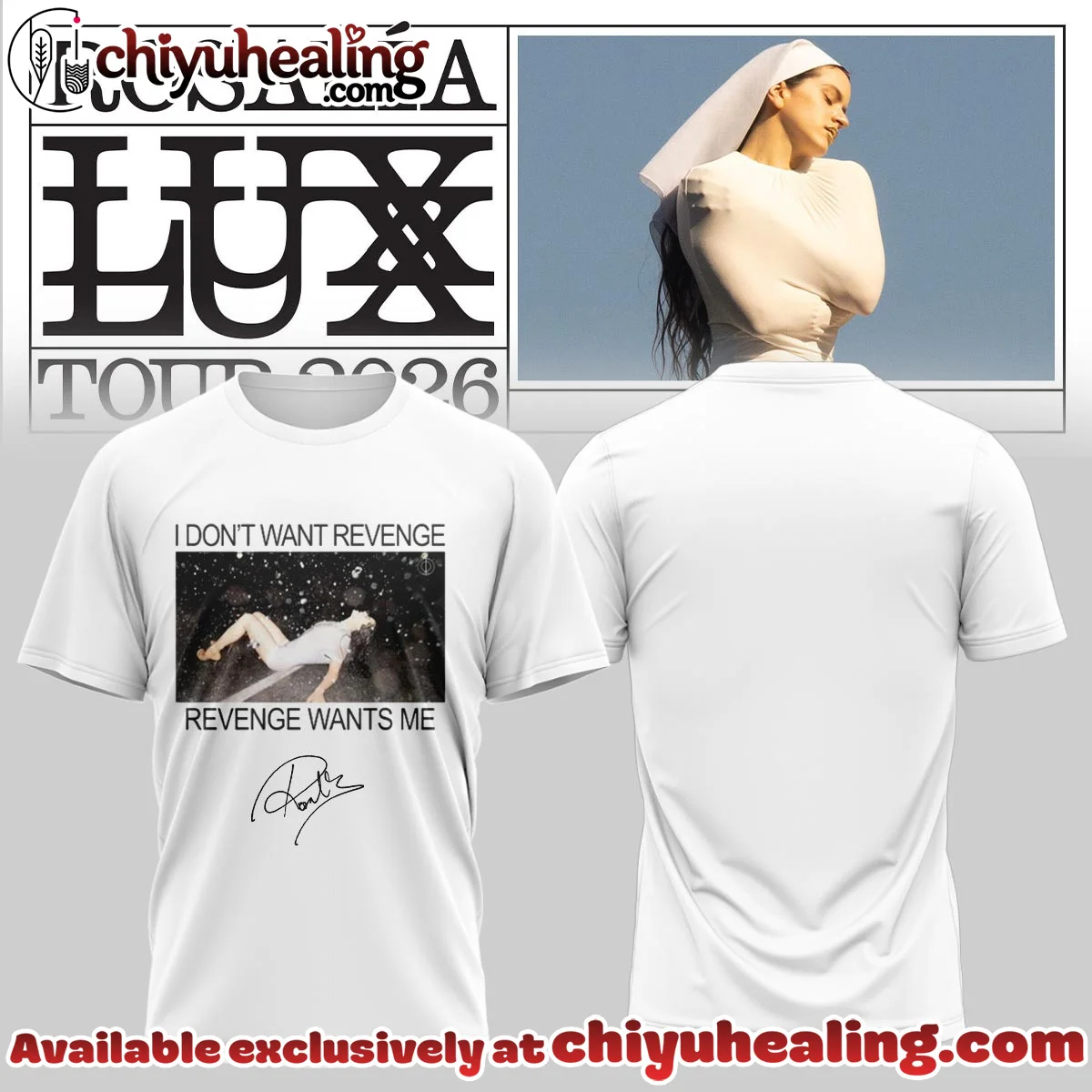 Rosalía LUX Tour T-Shirt & Hoodie (Design 25)