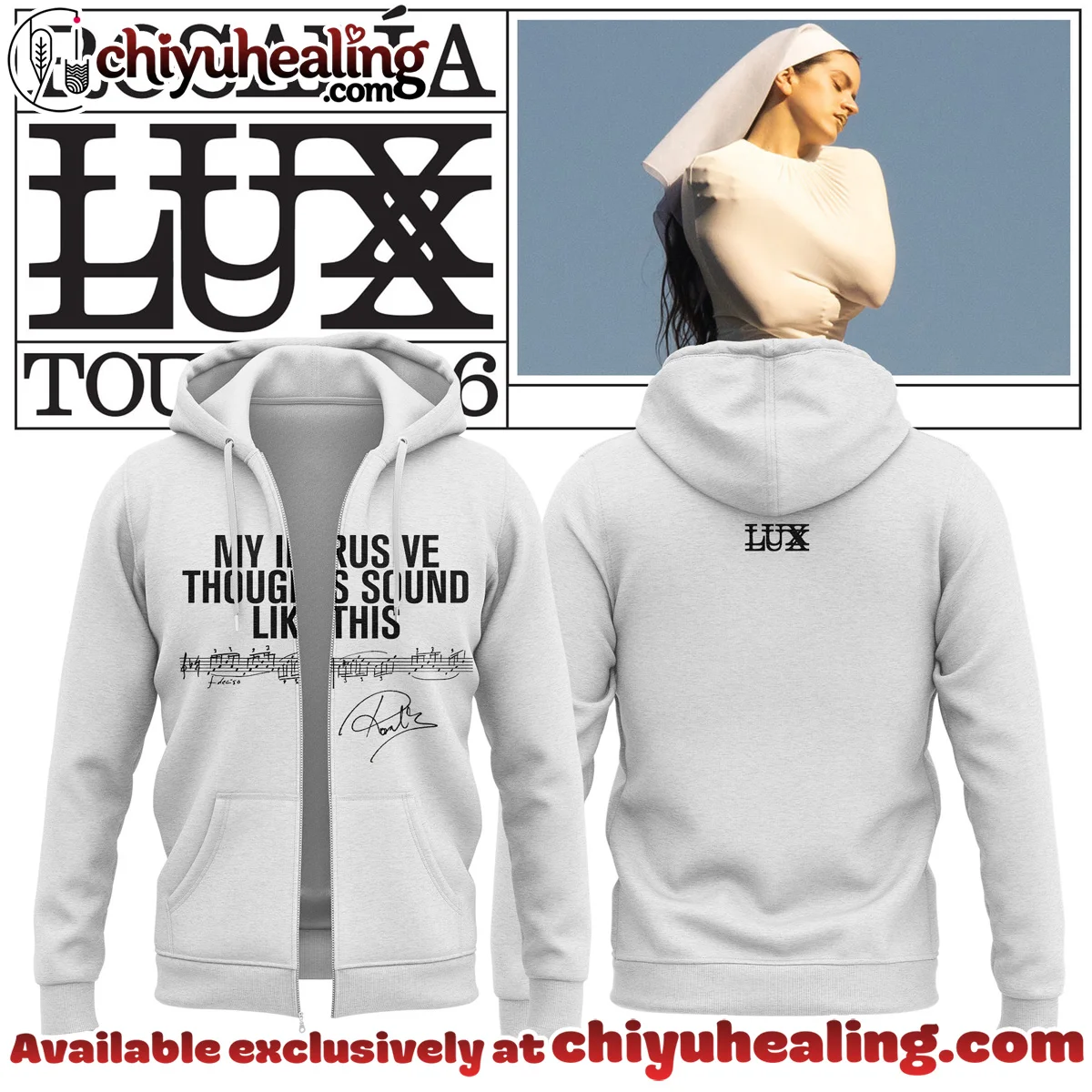 Rosalía LUX Tour T-Shirt & Hoodie (Design 30)