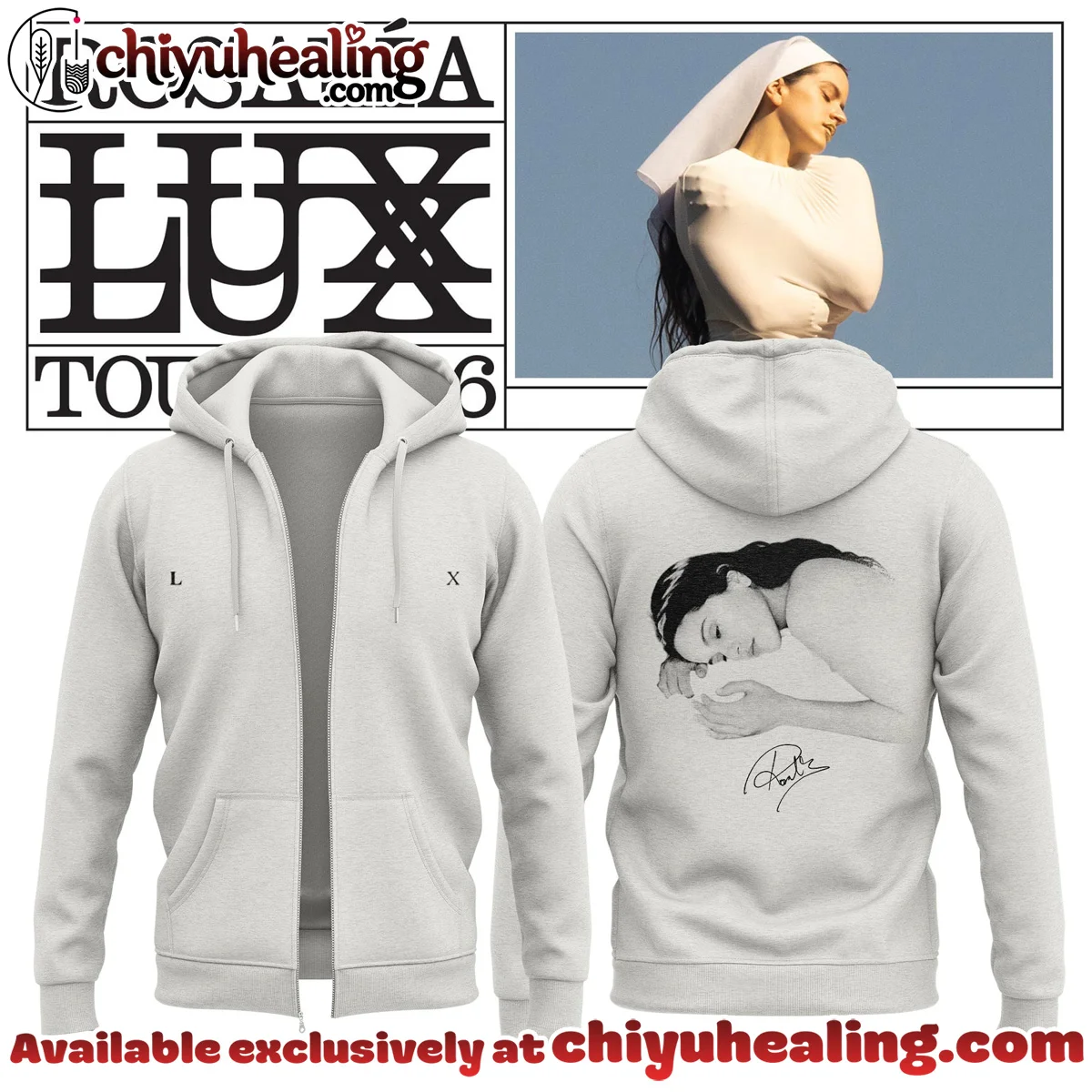 Rosalía LUX Tour T-Shirt & Hoodie (Design 32)