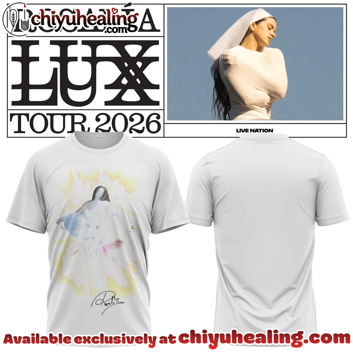 Rosalía LUX Tour T-Shirt & Hoodie [Drop 22]