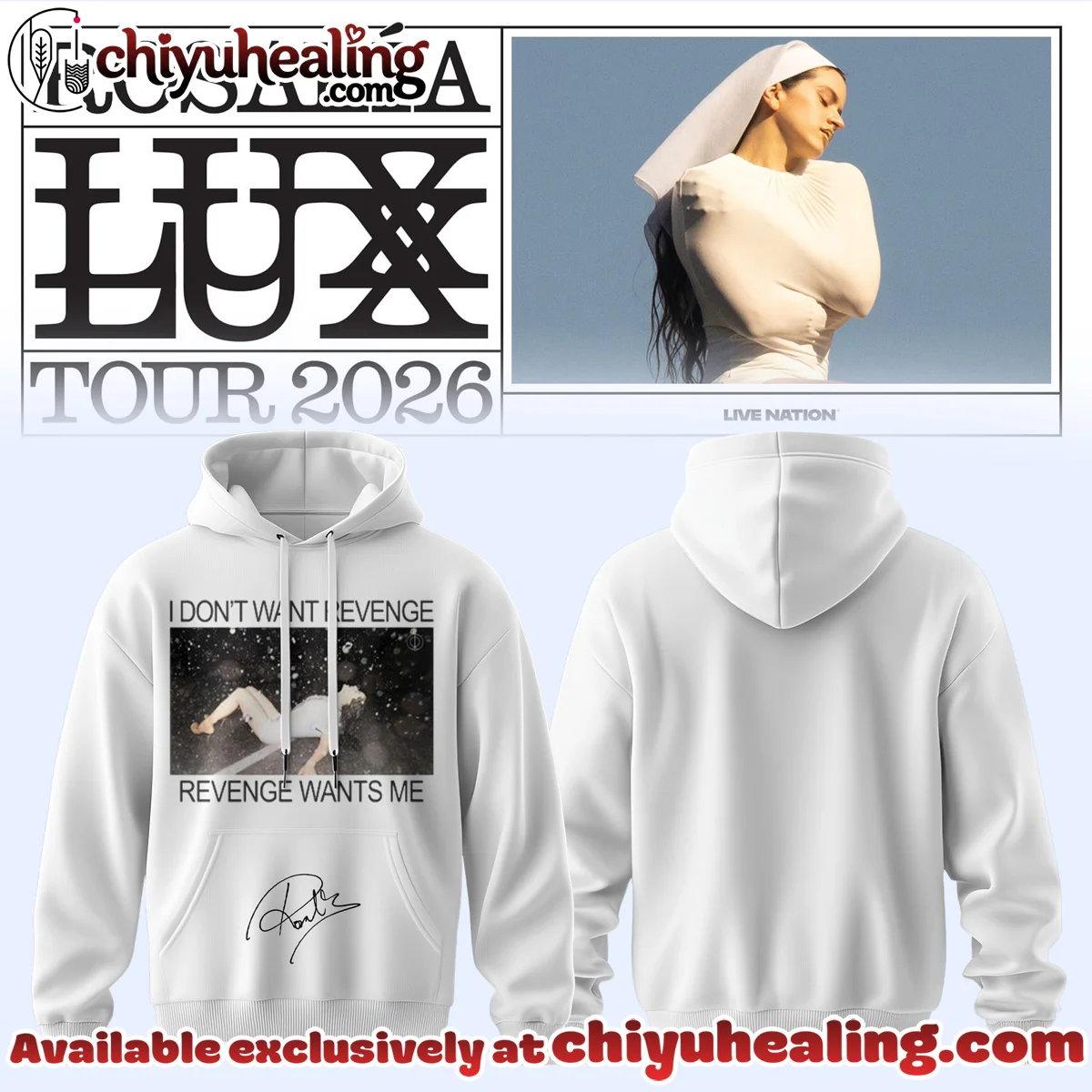 Rosalía LUX Tour T-Shirt & Hoodie - Series 4