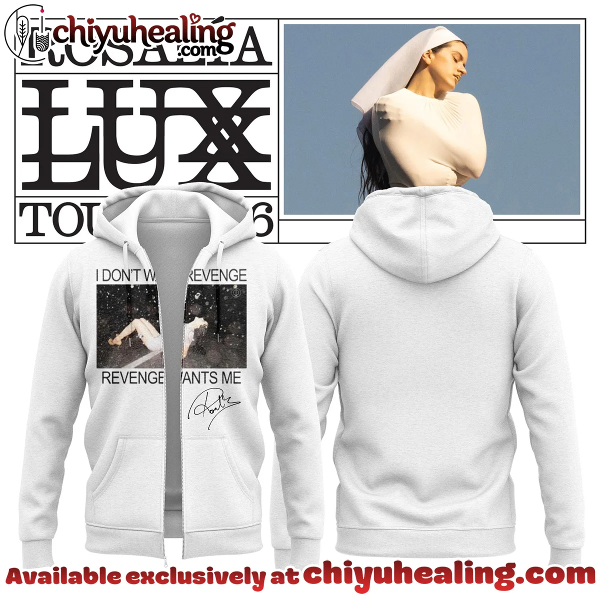 Rosalía LUX Tour T-Shirt & Hoodie (Style 33)