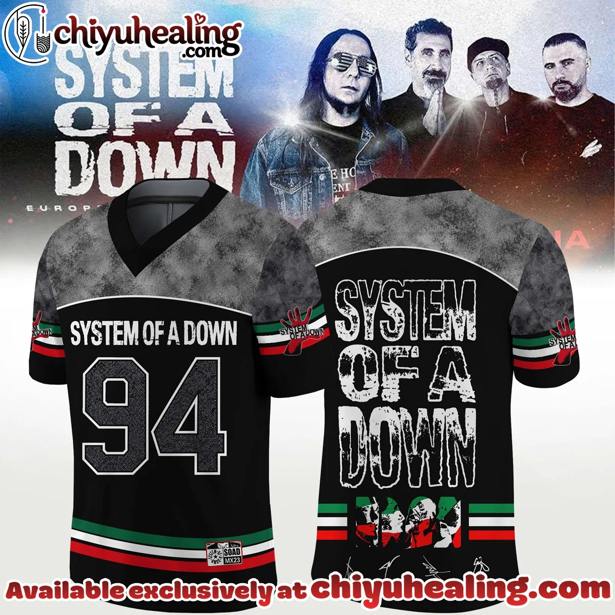 System of a Down Signed Jersey (Release 4)