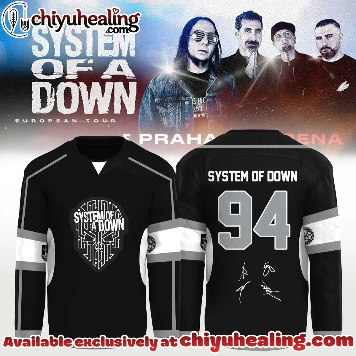 System of a Down Signed Jersey - Series 5