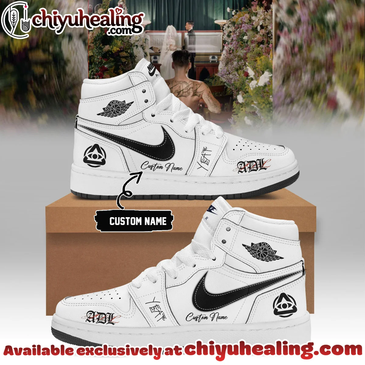 YEAT LOVELYFE Tour Signed Custom Air Force 1 & Jordan 1 Shoes [Drop 14]