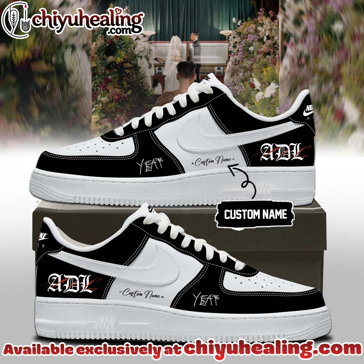 YEAT LOVELYFE Tour Signed Custom Air Force 1 & Jordan 1 Shoes (Release 14)