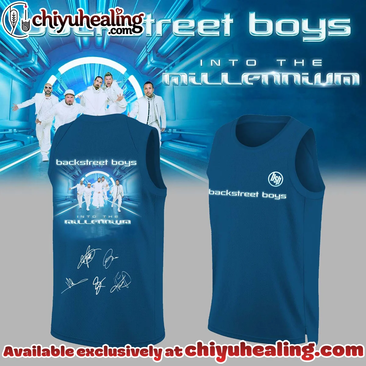 Backstreet Boys Into The Millennium Signature Basketball Jersey - Part 23