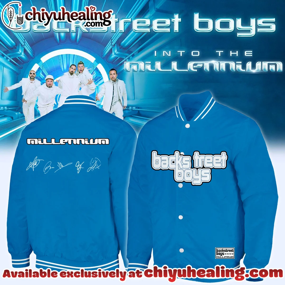 Backstreet Boys Into The Millennium Signature Bomber Jacket [Batch 18]