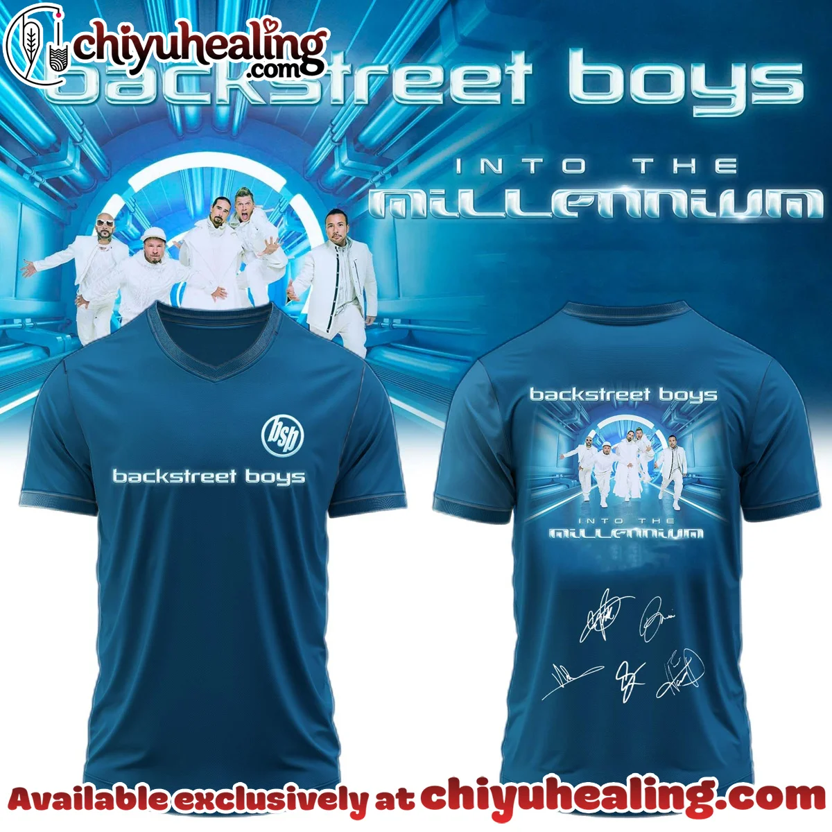 Backstreet Boys Into The Millennium Signature Football Jersey - Variant 36