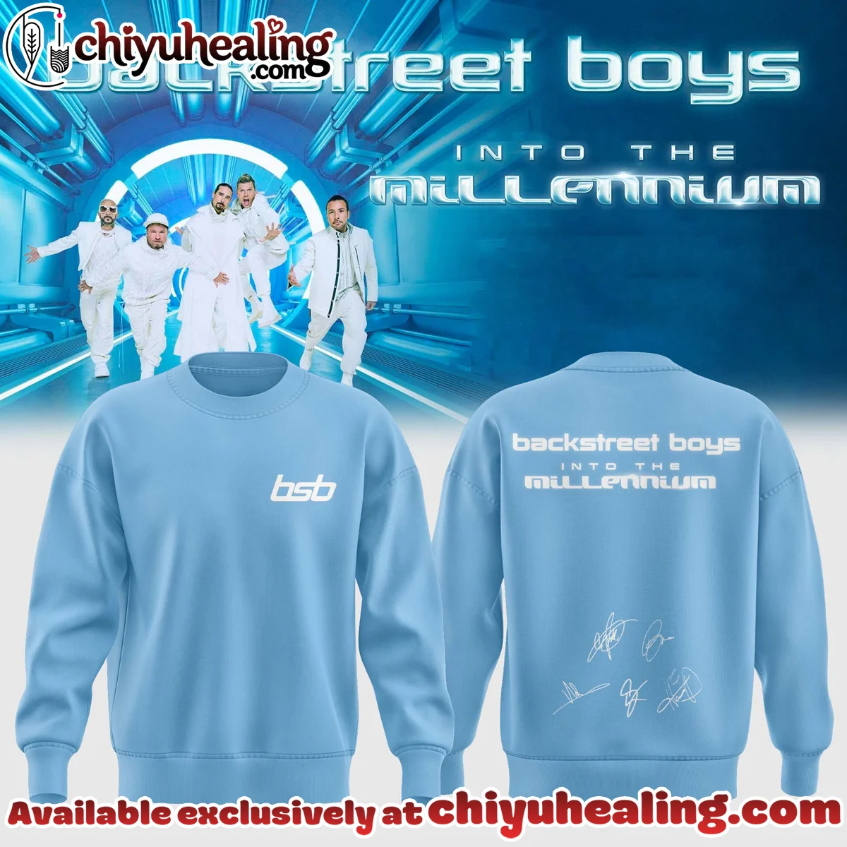 Backstreet Boys Into The Millennium Signature Shirt & Hoodie [Batch 30]