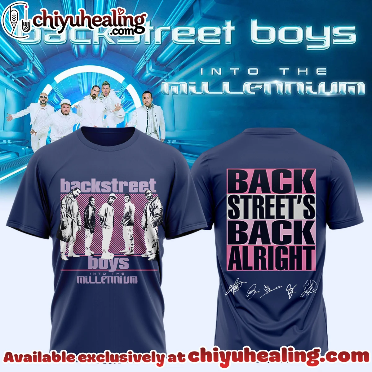 Backstreet Boys Into The Millennium Signature Shirt & Hoodie [Drop 20]