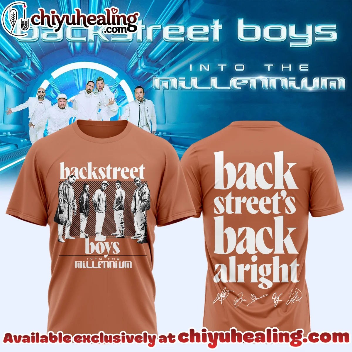 Backstreet Boys Into The Millennium Signature Shirt & Hoodie [Drop 38]