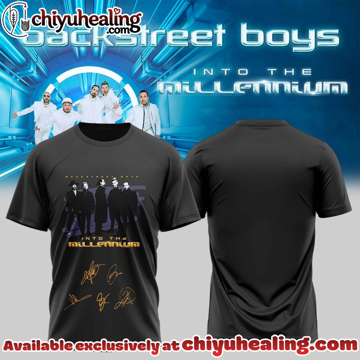 Backstreet Boys Into The Millennium Signature T-Shirt & Hoodie - Part 24