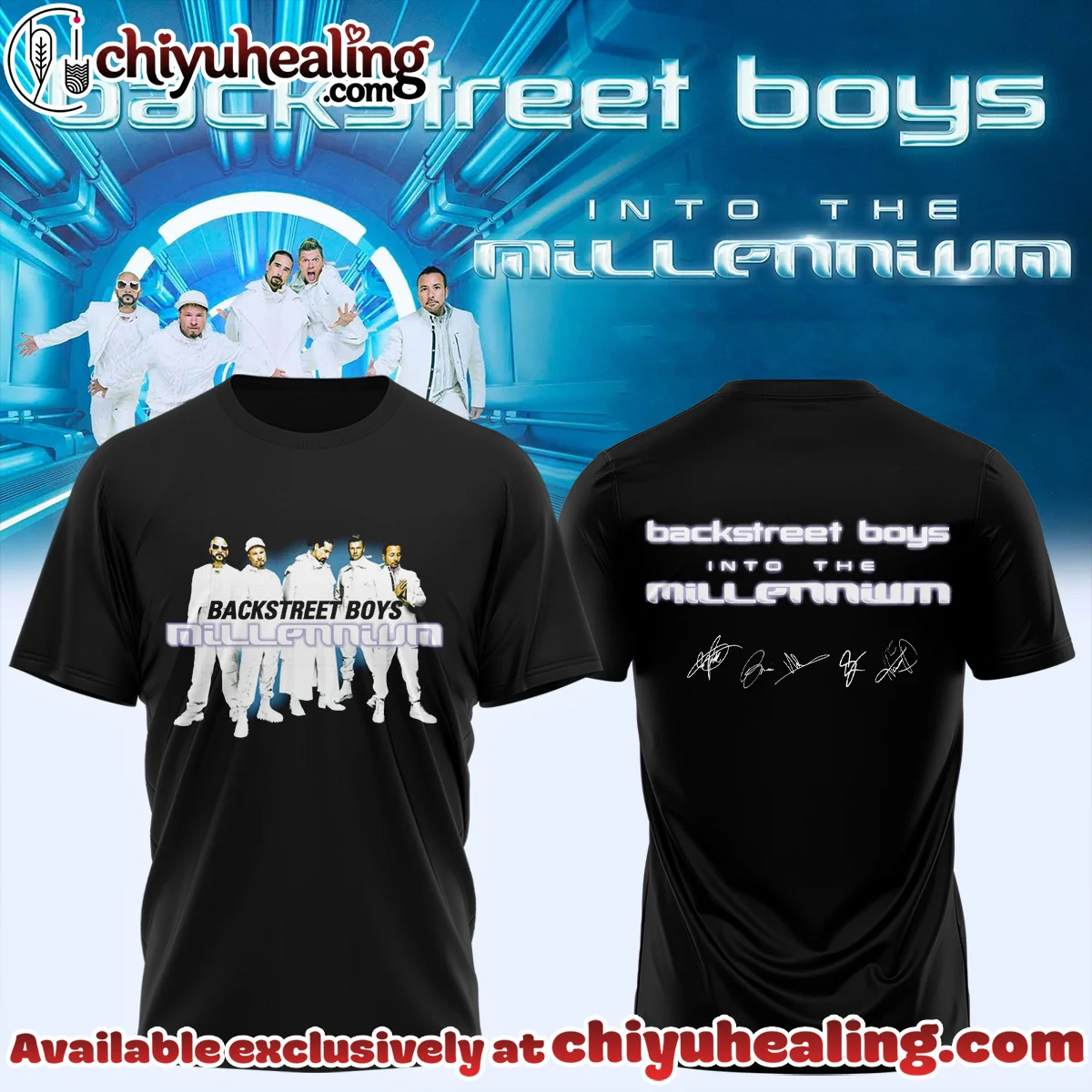 Backstreet Boys Into The Millennium Signature T-Shirt & Hoodie - Part 31