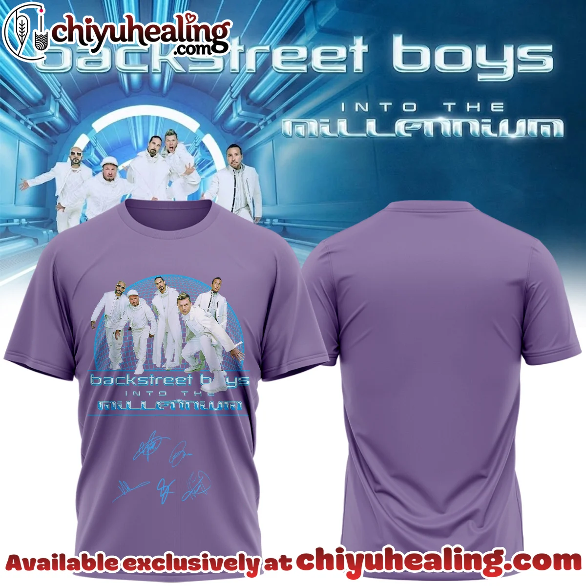 Backstreet Boys Into The Millennium Signature T-Shirt & Hoodie (Release 29)