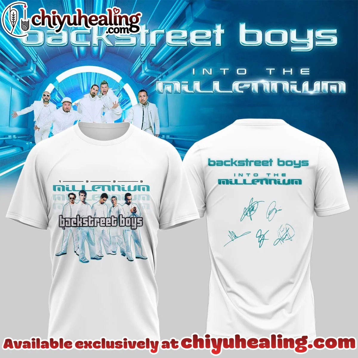 Backstreet Boys Into The Millennium Signature T-Shirt & Hoodie - Series 1